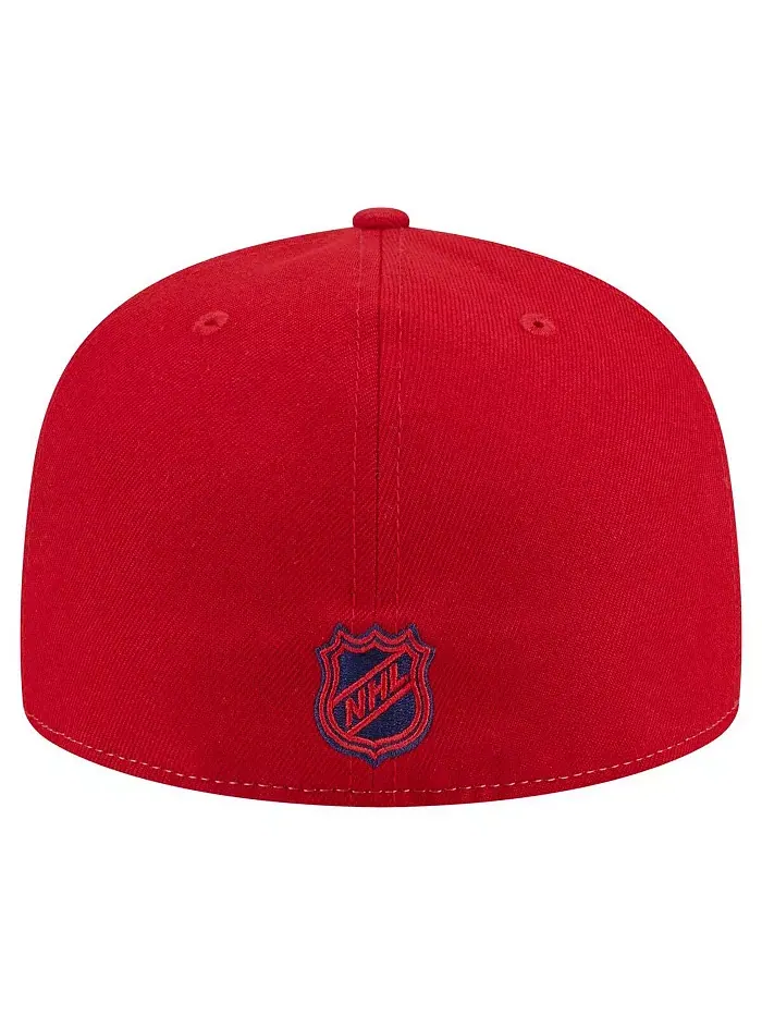Мужская бело-красная шапка Washington Capitals Repeat Two-Tone 59FIFTY Fitted New Era — изображение 3 из 5