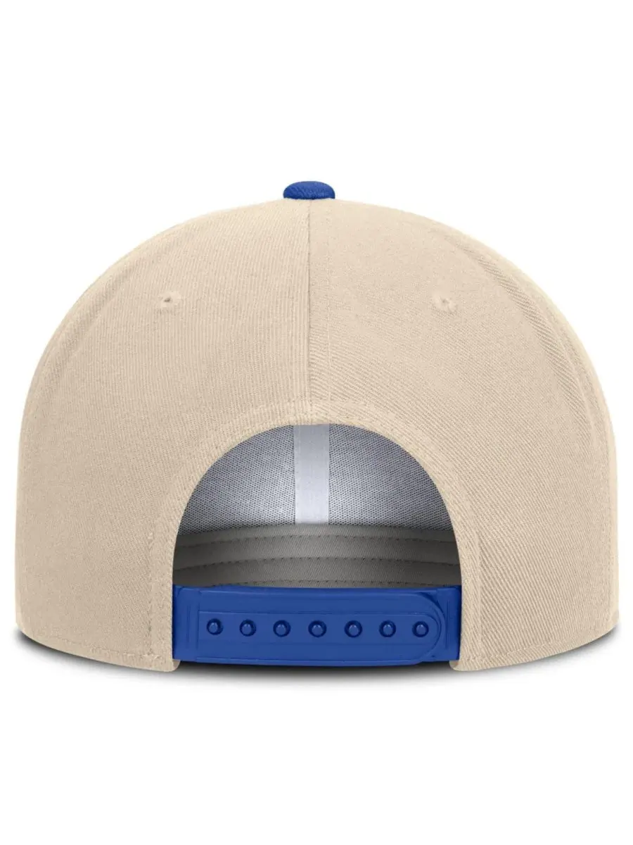 Кепка-снэпбек с вышивкой Kentucky Wildcats Campus Prep Nike, Natural Royal — изображение 4 из 4