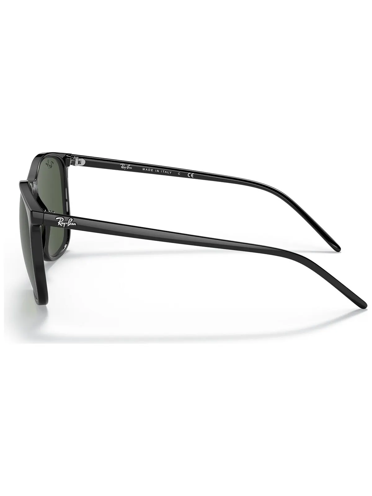 Солнцезащитные очки унисекс, RB4387 Ray-Ban — изображение 2 из 6, черный/зеленый