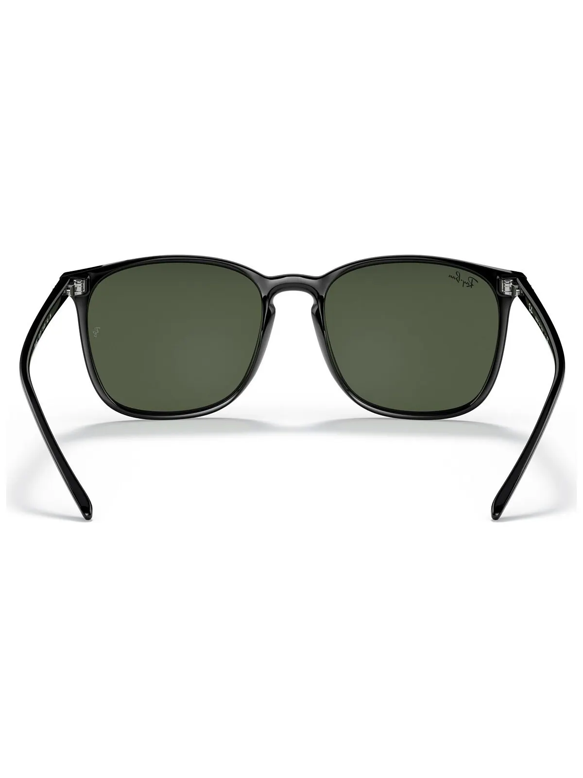 Солнцезащитные очки унисекс, RB4387 Ray-Ban — изображение 4 из 6, черный/зеленый