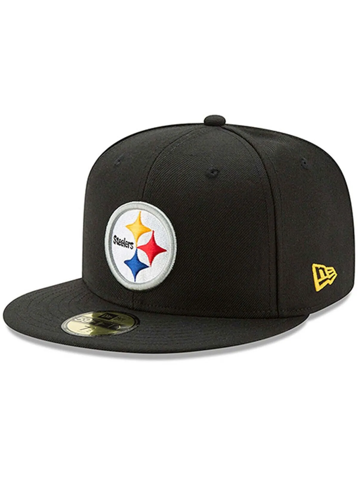 Мужская черная приталенная кепка Pittsburgh Steelers Omaha 59FIFTY New Era