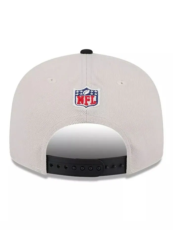 Мужская бейсболка-кепка 9FIFTY Sideline Historic 9FIFTY цвета Stone/Black от Jacksonville Jaguars — изображение 3 из 4