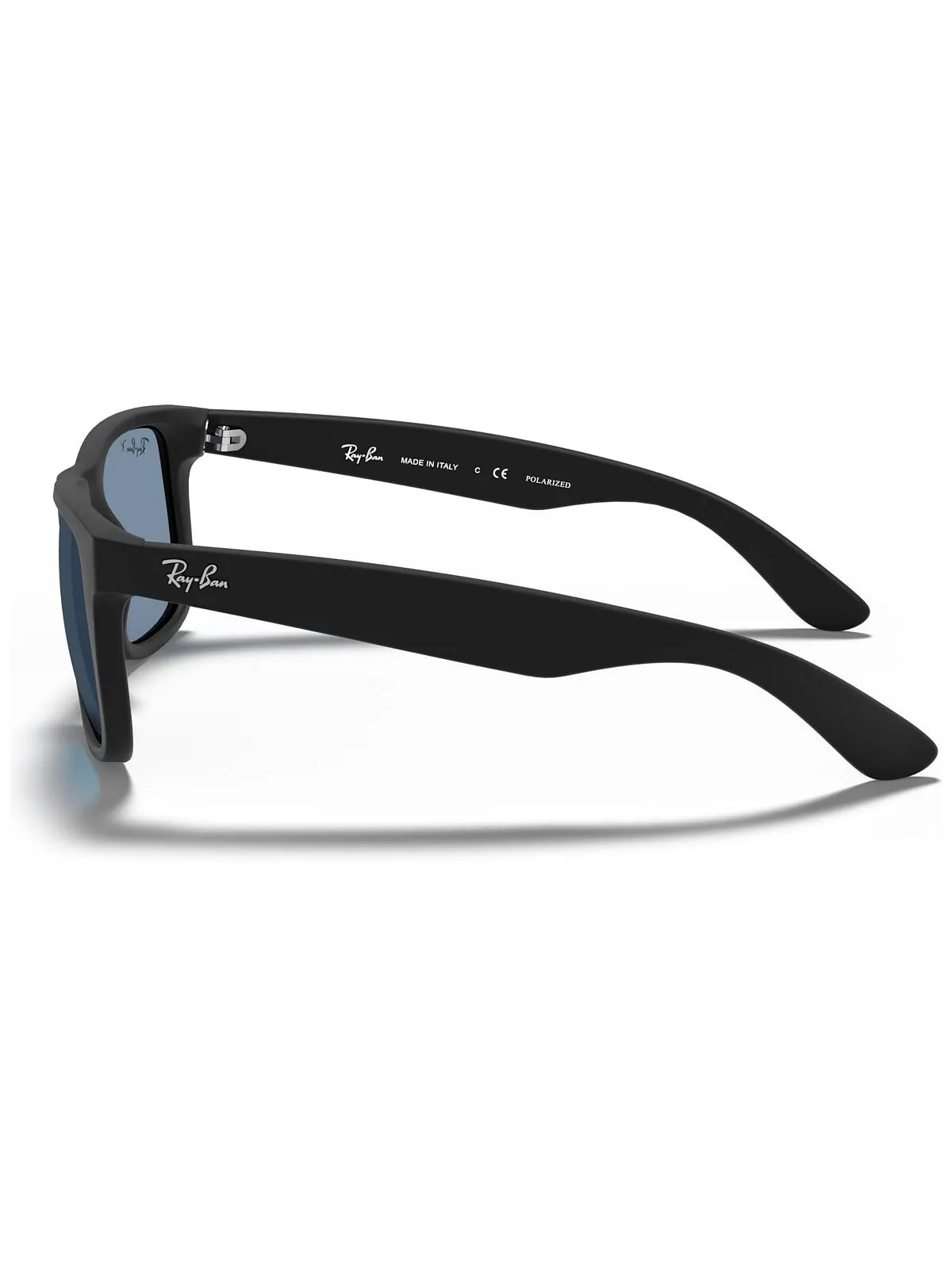Поляризационные солнцезащитные очки Ray-Ban Justin Classic RB4165, размер 55 — изображение 5 из 7, черный