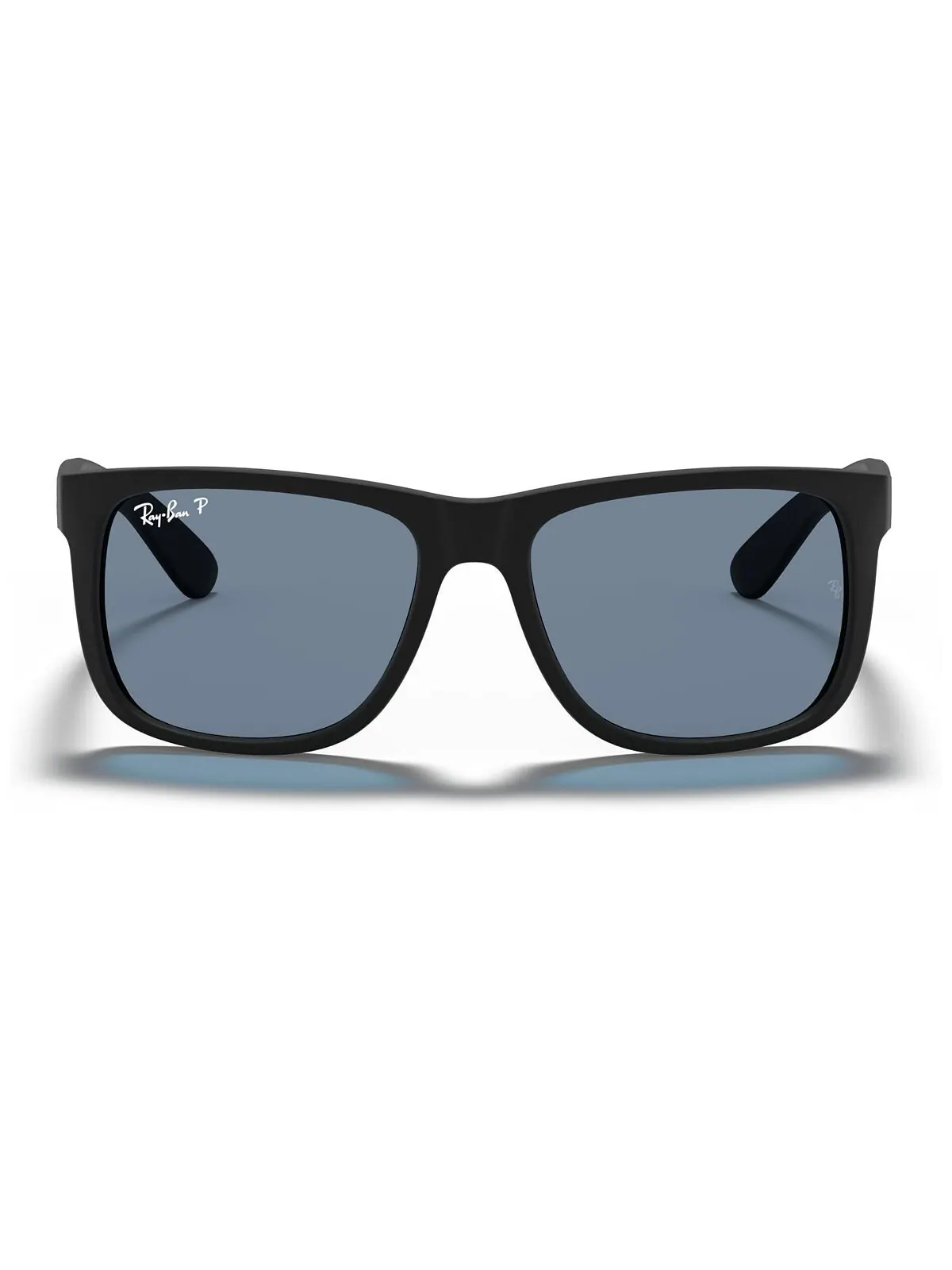 Поляризационные солнцезащитные очки Ray-Ban Justin Classic RB4165, размер 55 — изображение 6 из 7, черный