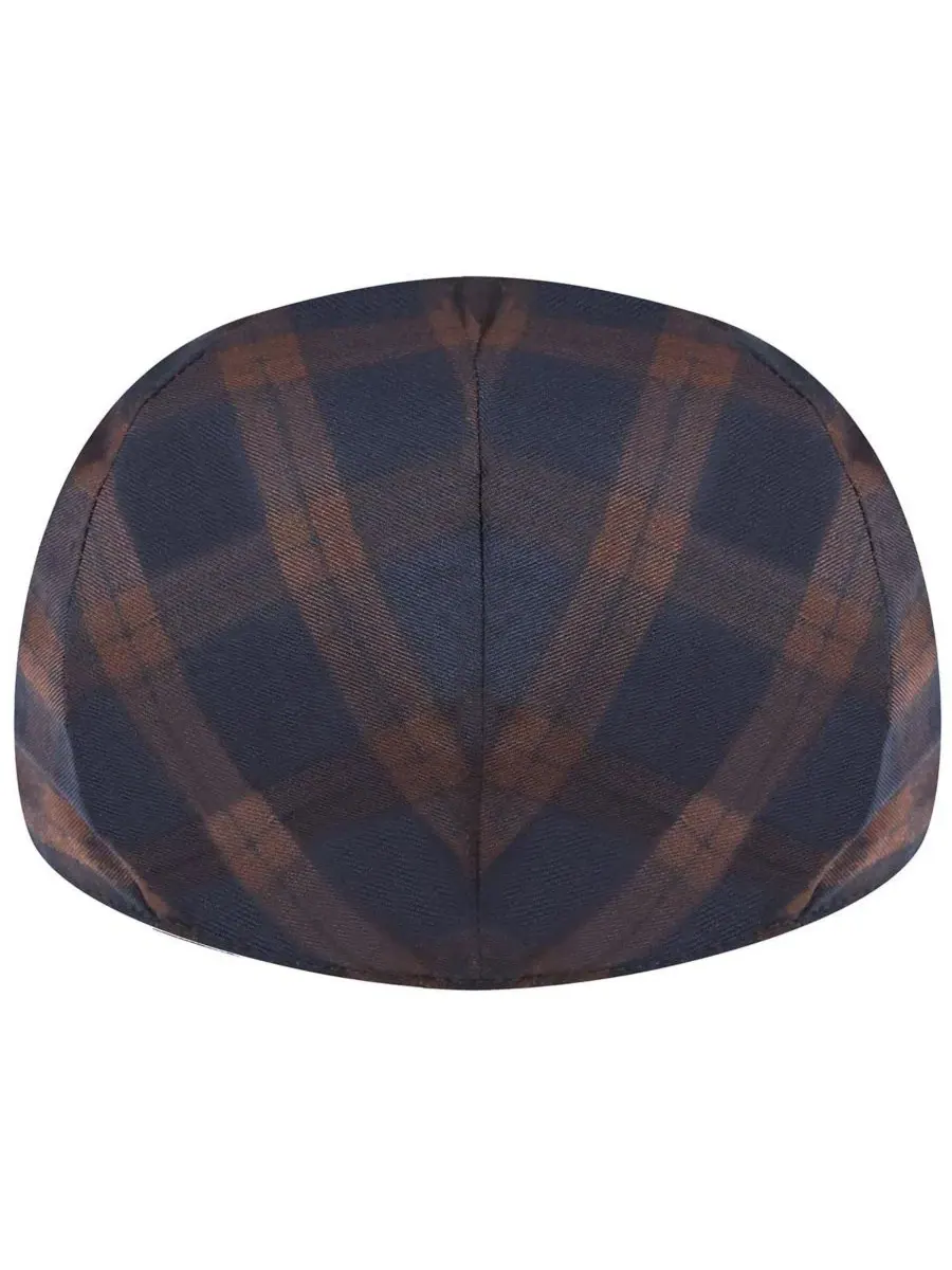 Мужская кепка Idris Flat Cap Bailey 1922, Avion Plaid — изображение 2 из 5
