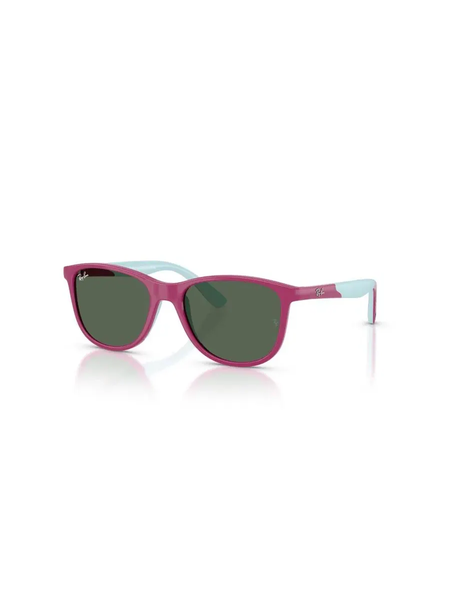 Солнцезащитные очки для детей Disney - Lilo & Stitch Sun Ray-Ban Jr, Fucsia Rubber Azzurre