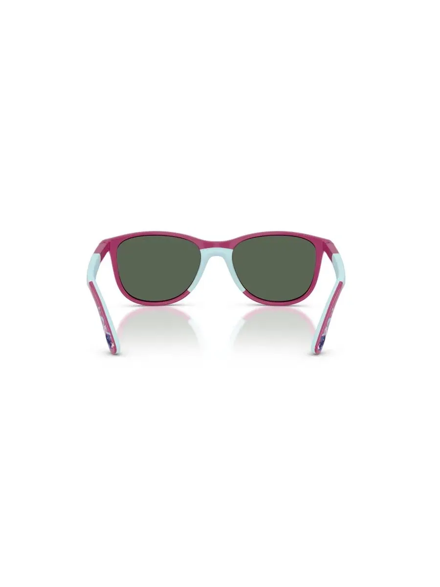 Солнцезащитные очки для детей Disney - Lilo & Stitch Sun Ray-Ban Jr, Fucsia Rubber Azzurre — изображение 2 из 7
