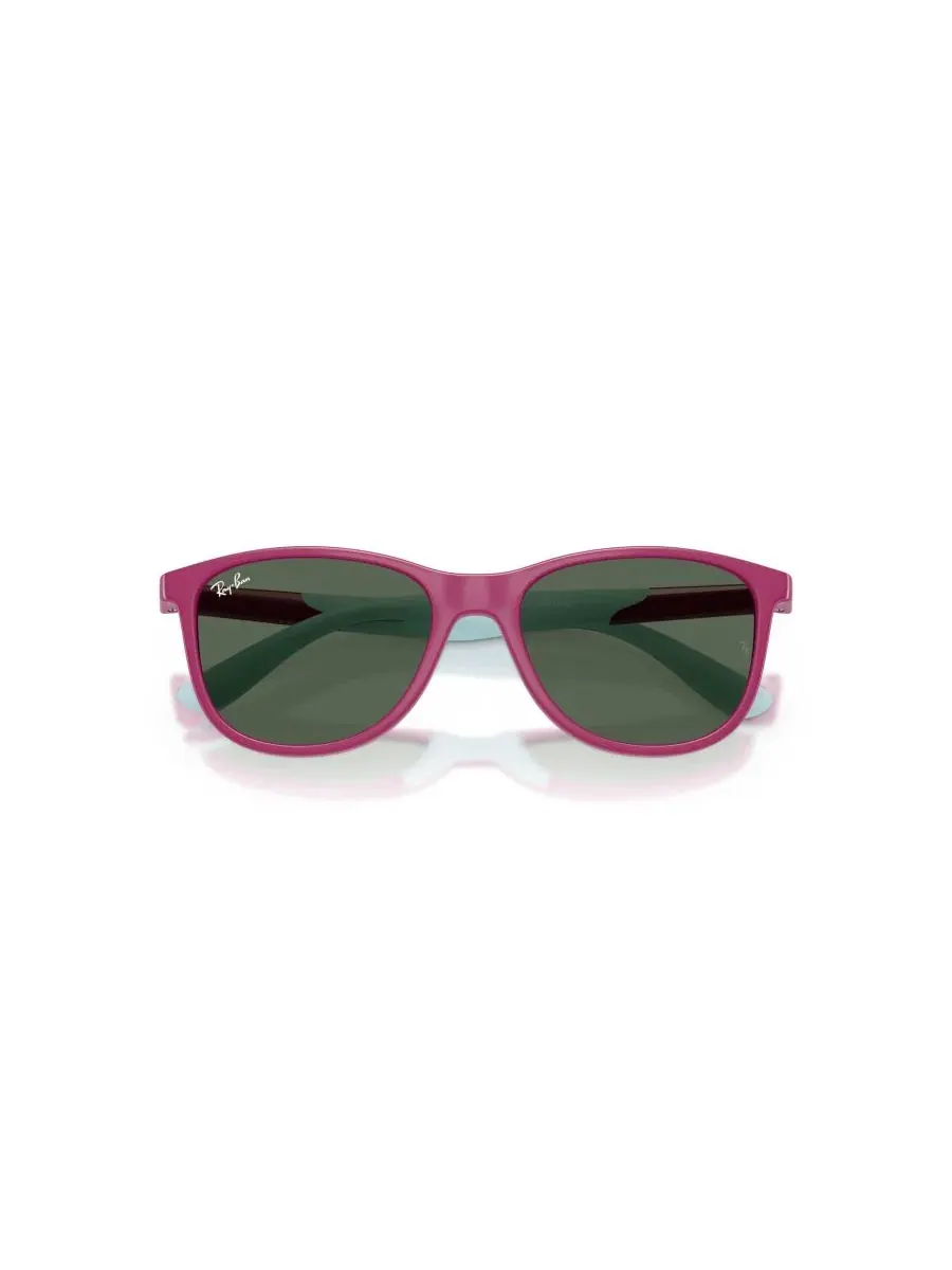 Солнцезащитные очки для детей Disney - Lilo & Stitch Sun Ray-Ban Jr, Fucsia Rubber Azzurre — изображение 5 из 7