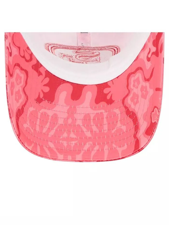 Женская алая кепка San Francisco 49ers Trippy 9TWENTY Adjustable New Era — изображение 3 из 5