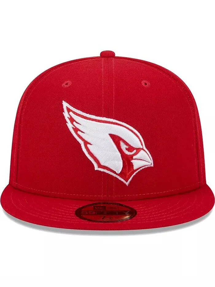 Мужская алая шапка Arizona Cardinals 2006 Inaugural Season Main Patch 59FIFTY Fitted Hat New Era — изображение 3 из 5