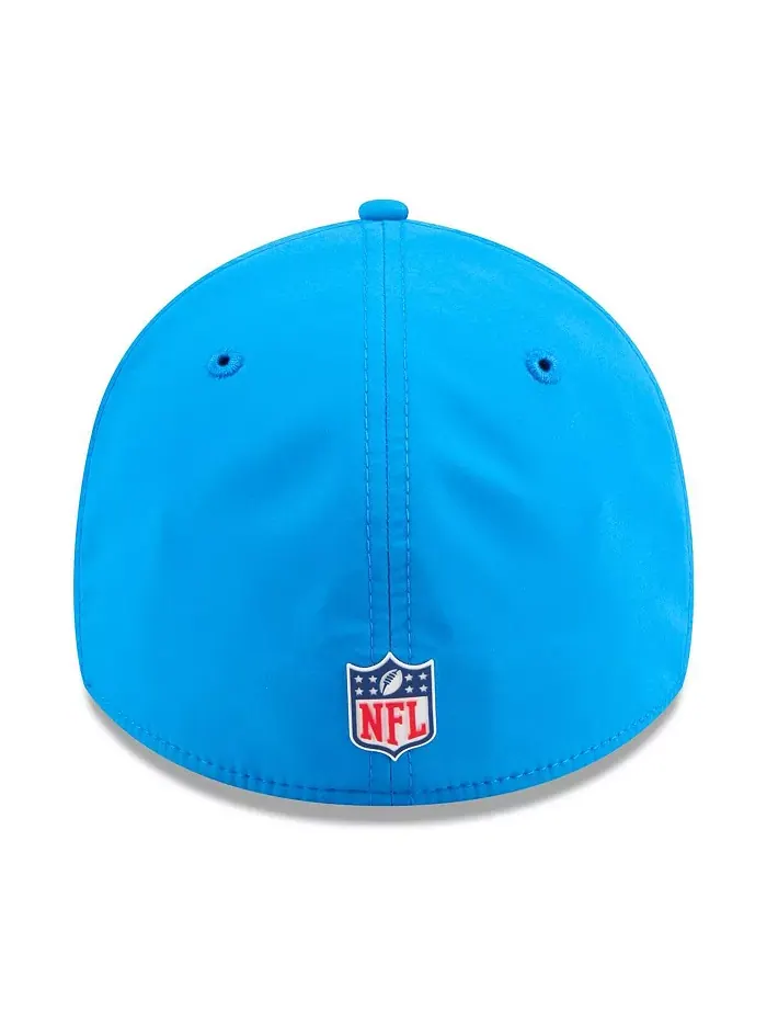 Мужская синяя бейсболка Detroit Lions 2025 Sideline 39THIRTY Flex New Era — изображение 3 из 5