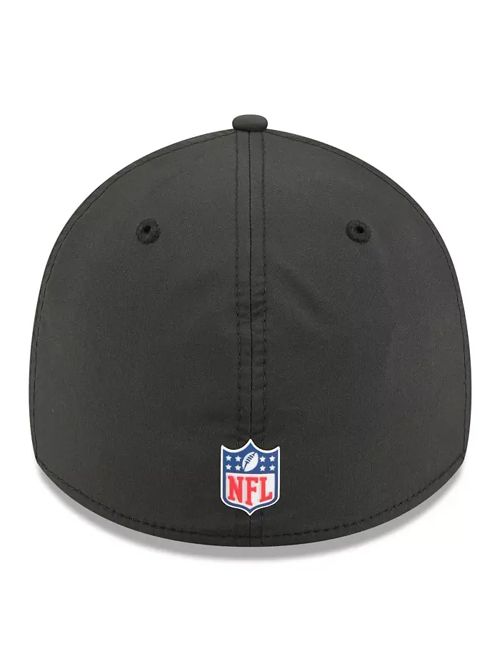 Мужская черная кепка Atlanta Falcons 2025 Sideline 39THIRTY Flex New Era — изображение 3 из 4