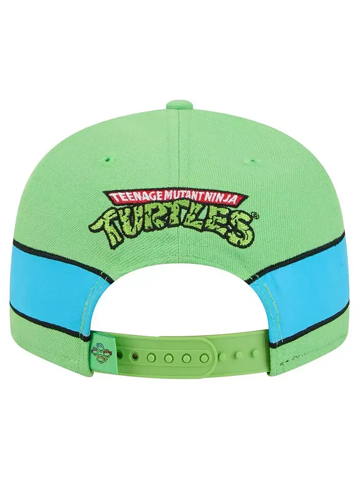 Мужская зеленая бейсболка Teenage Mutant Ninja Turtles Leonardo 9Fifty Snapback New Era — изображение 3 из 5