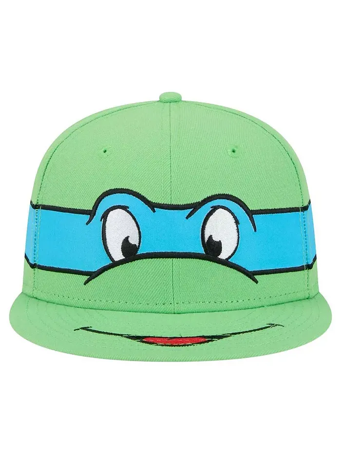 Мужская зеленая бейсболка Teenage Mutant Ninja Turtles Leonardo 9Fifty Snapback New Era — изображение 5 из 5
