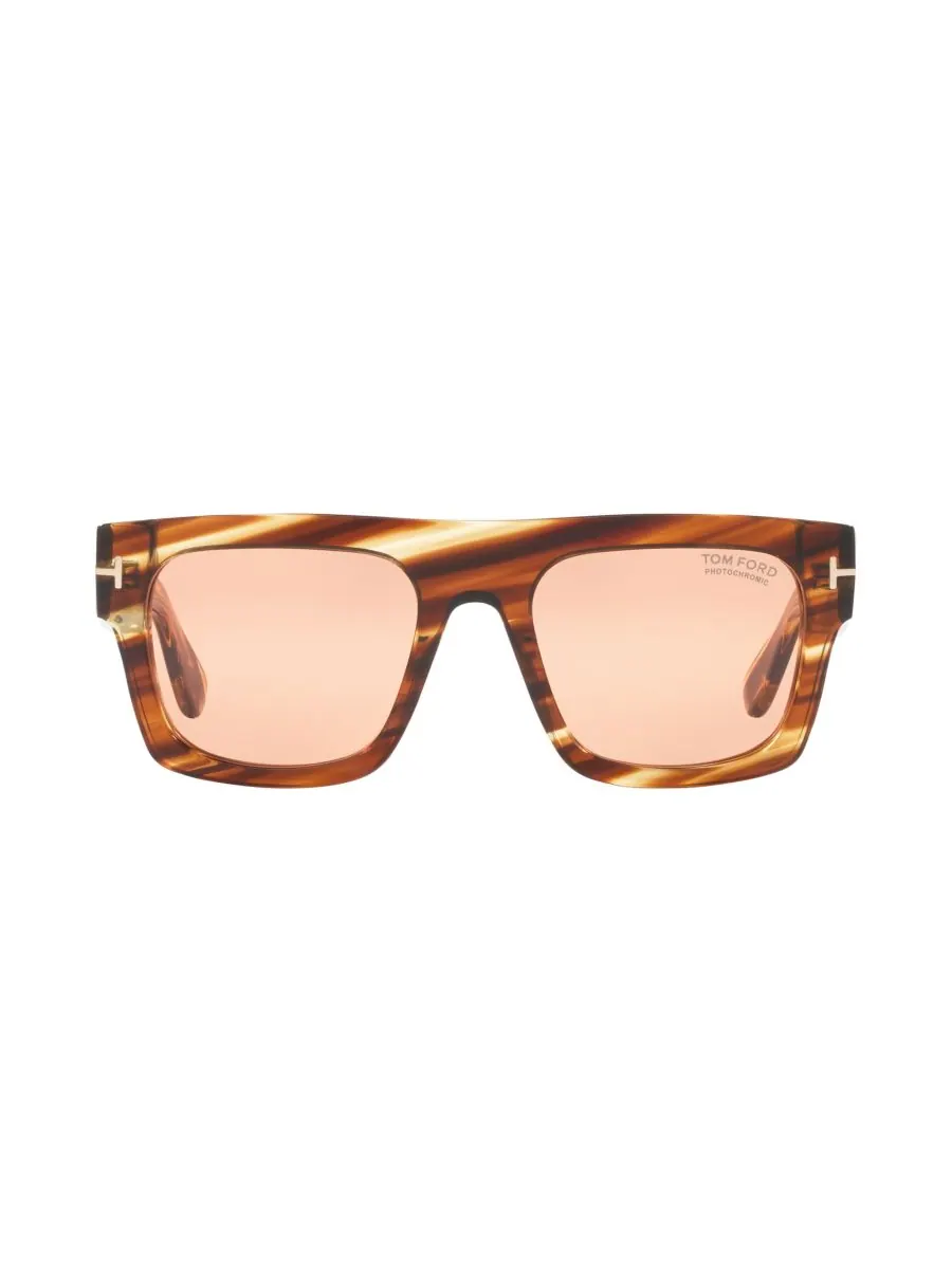 Мужские фотохромные солнцезащитные очки Fausto, TR001917 Tom Ford, Tortoise Blonde — изображение 2 из 5