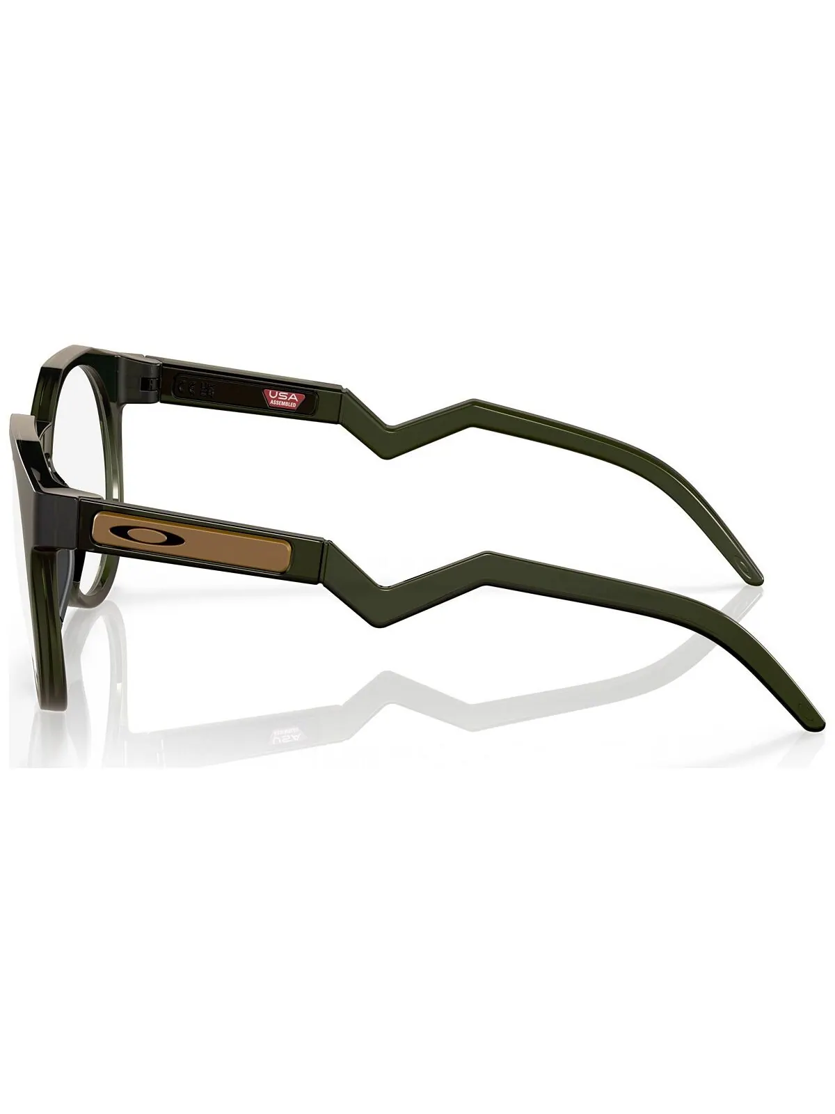 Мужские круглые очки, OX8139 50 Oakley — изображение 3 из 6, зеленый