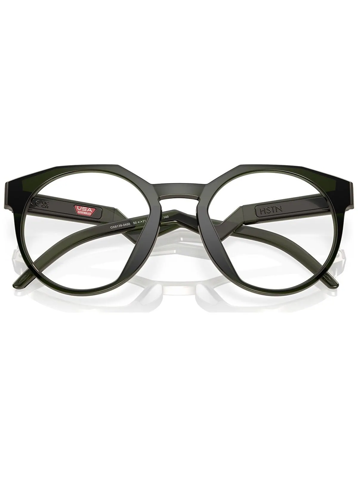 Мужские круглые очки, OX8139 50 Oakley — изображение 5 из 6, зеленый