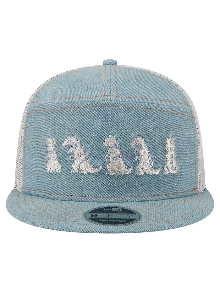 Мужская джинсовая бейсболка Rugrats Denim 9FIFTY с застежкой-кнопкой New Era — изображение 2 из 4