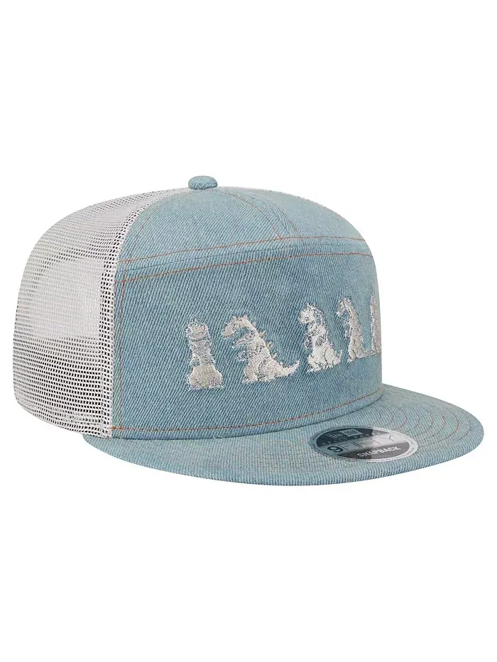 Мужская джинсовая бейсболка Rugrats Denim 9FIFTY с застежкой-кнопкой New Era — изображение 3 из 4