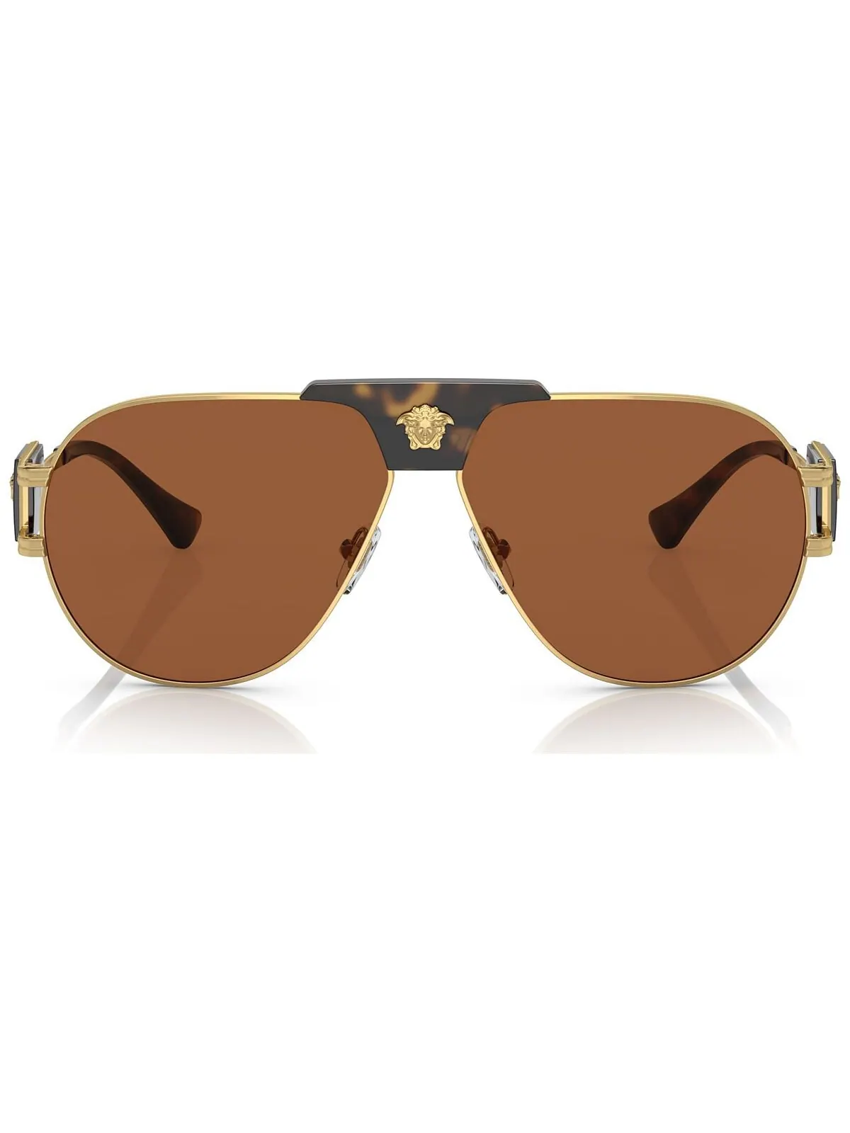 Мужские солнцезащитные очки, VE225263-X 63 Versace — изображение 3 из 6, коричневый
