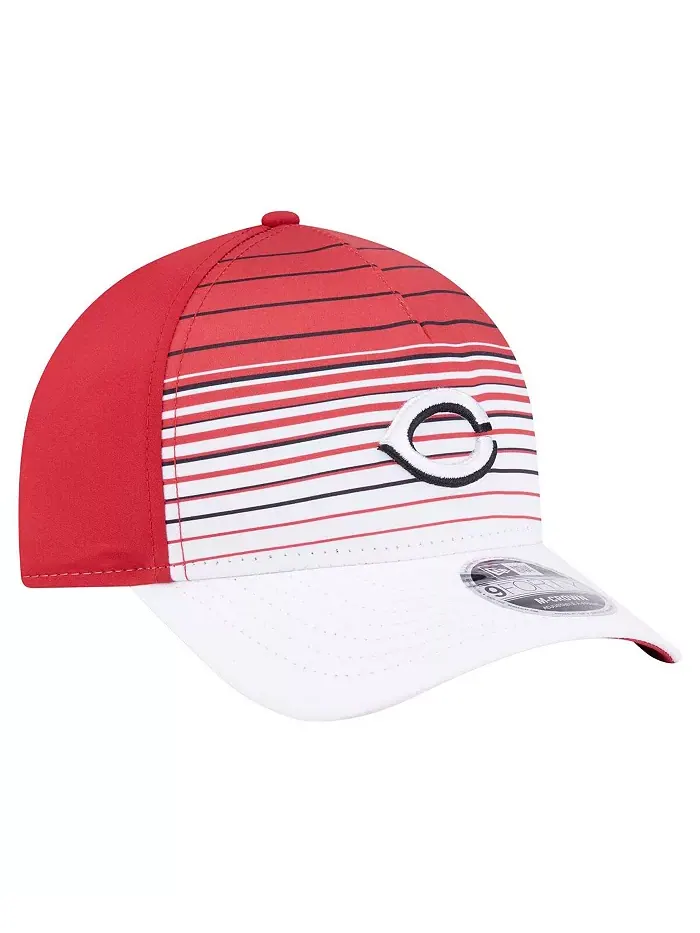 Мужская красная кепка Cincinnati Reds Gradient 9FORTY M-Crown Adjustable New Era — изображение 3 из 5