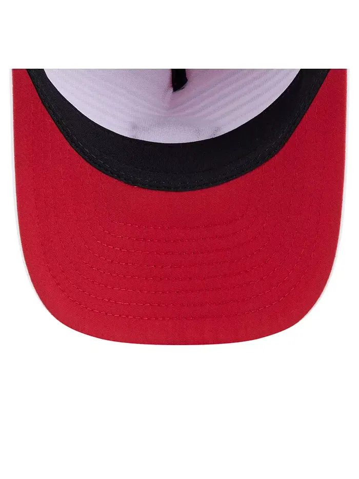 Мужская красная кепка Cincinnati Reds Gradient 9FORTY M-Crown Adjustable New Era — изображение 4 из 5