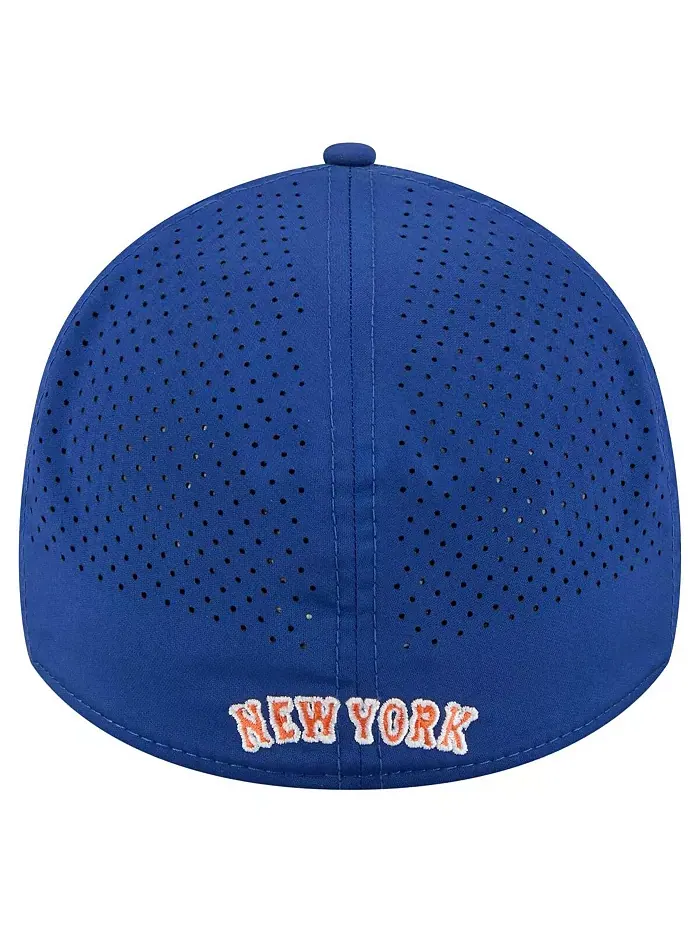 Мужская кепка Royal New York Mets 39THIRTY A-Frame с перфорацией Flex New Era — изображение 2 из 5