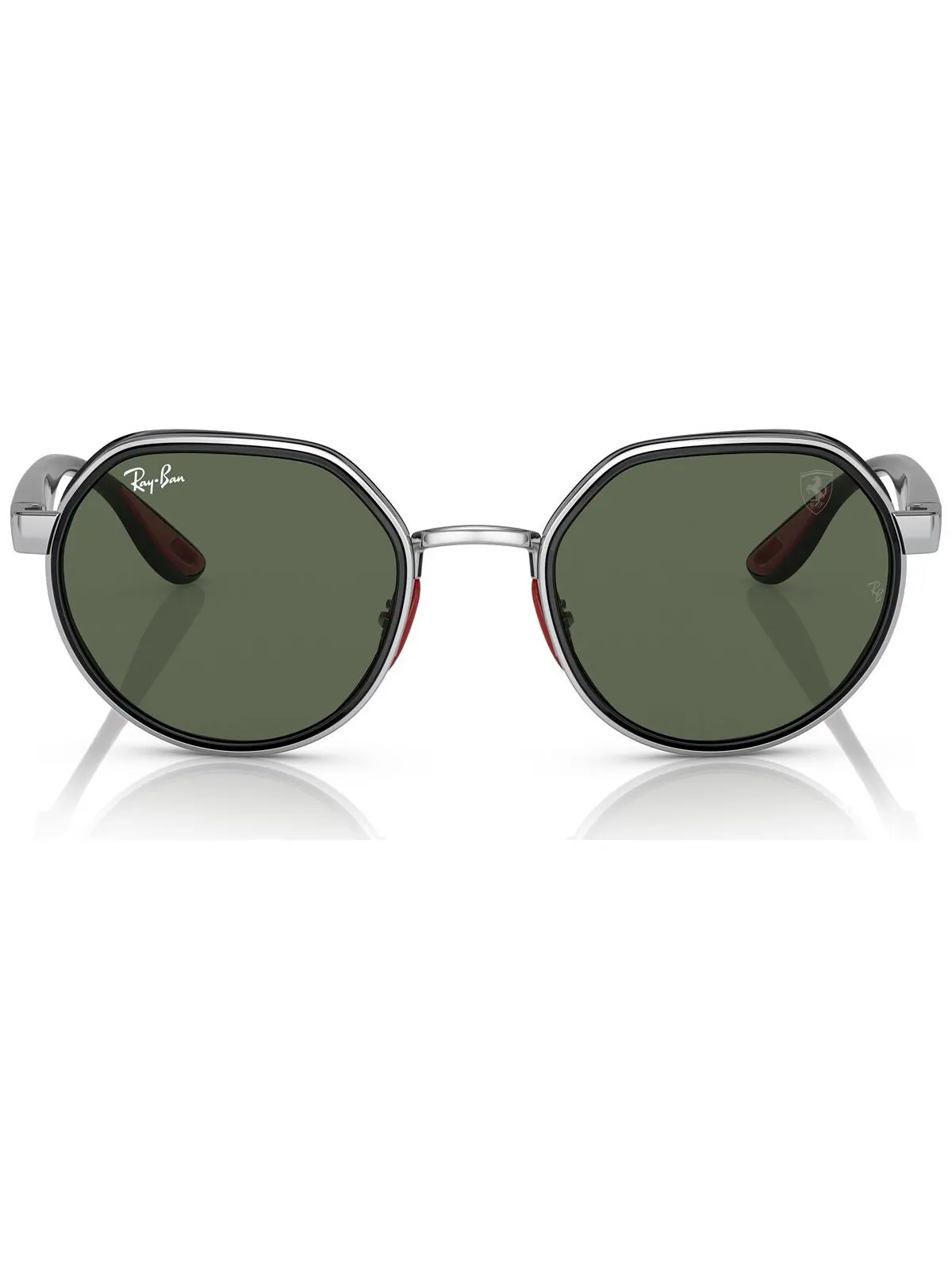 RB3703M Солнцезащитные очки унисекс Scuderia Ferrari Collection 51 Ray-Ban — изображение 2 из 6, серебристый