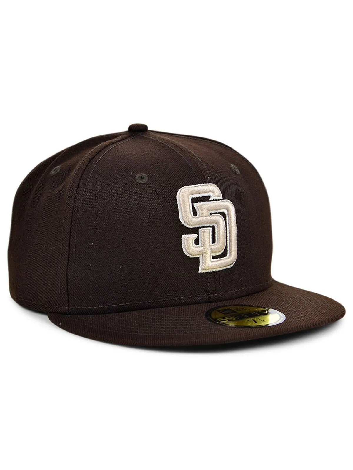 Кепка приталенного кроя San Diego Padres Authentic Collection 59FIFTY New Era — изображение 2 из 3, коричневый