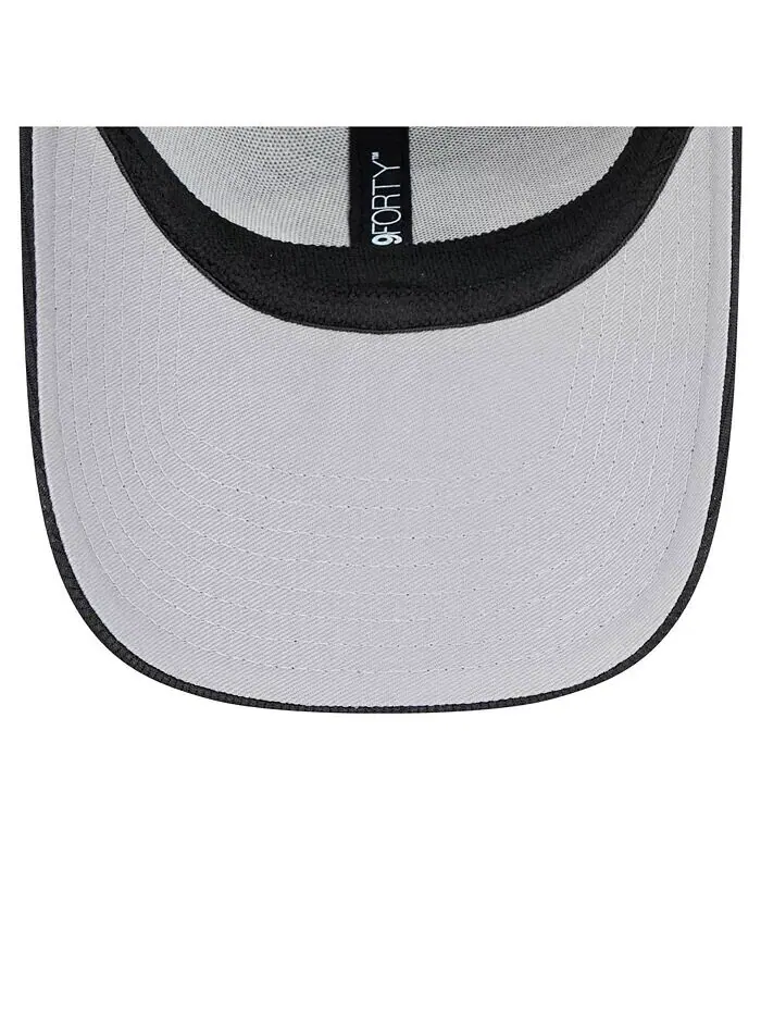 Мужская черная кепка Iowa Hawkeyes Pivot 9FORTY Stretch-Snap Adjustable New Era — изображение 3 из 5