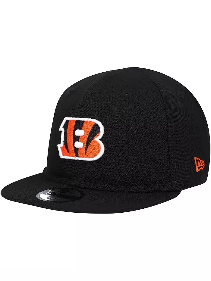 Младенцы мальчики и девочки черные Cincinnati Bengals моя первая 9FIFTY регулируемая шапка New Era