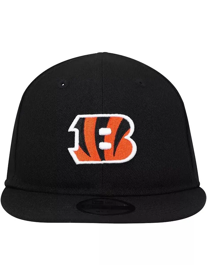 Младенцы мальчики и девочки черные Cincinnati Bengals моя первая 9FIFTY регулируемая шапка New Era — изображение 4 из 4