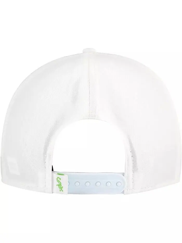 Мужская белая бейсболка Chicago White Sox Spring Spectrum Golfer Snapback New Era — изображение 2 из 4