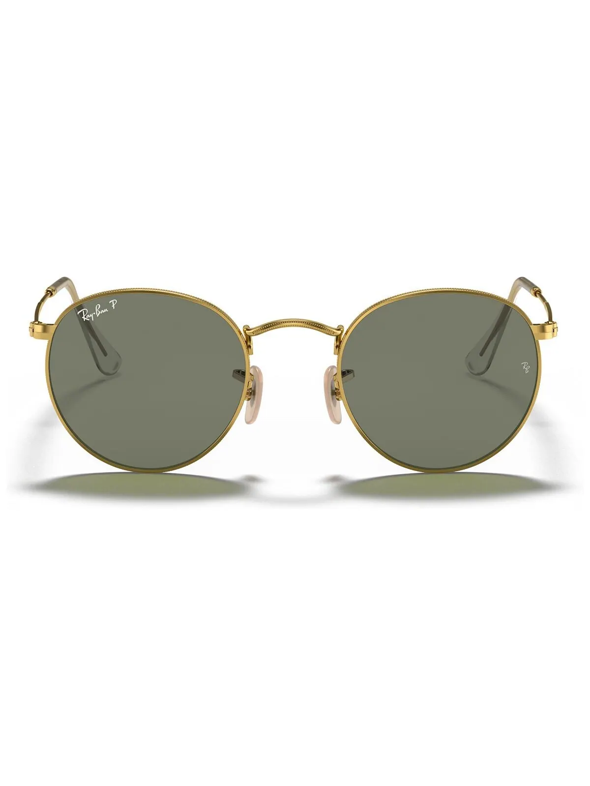 Поляризованные солнцезащитные очки КРУГЛЫЕ МЕТАЛЛИЧЕСКИЕ, RB3447 50 Ray-Ban — изображение 3 из 7, зеленый