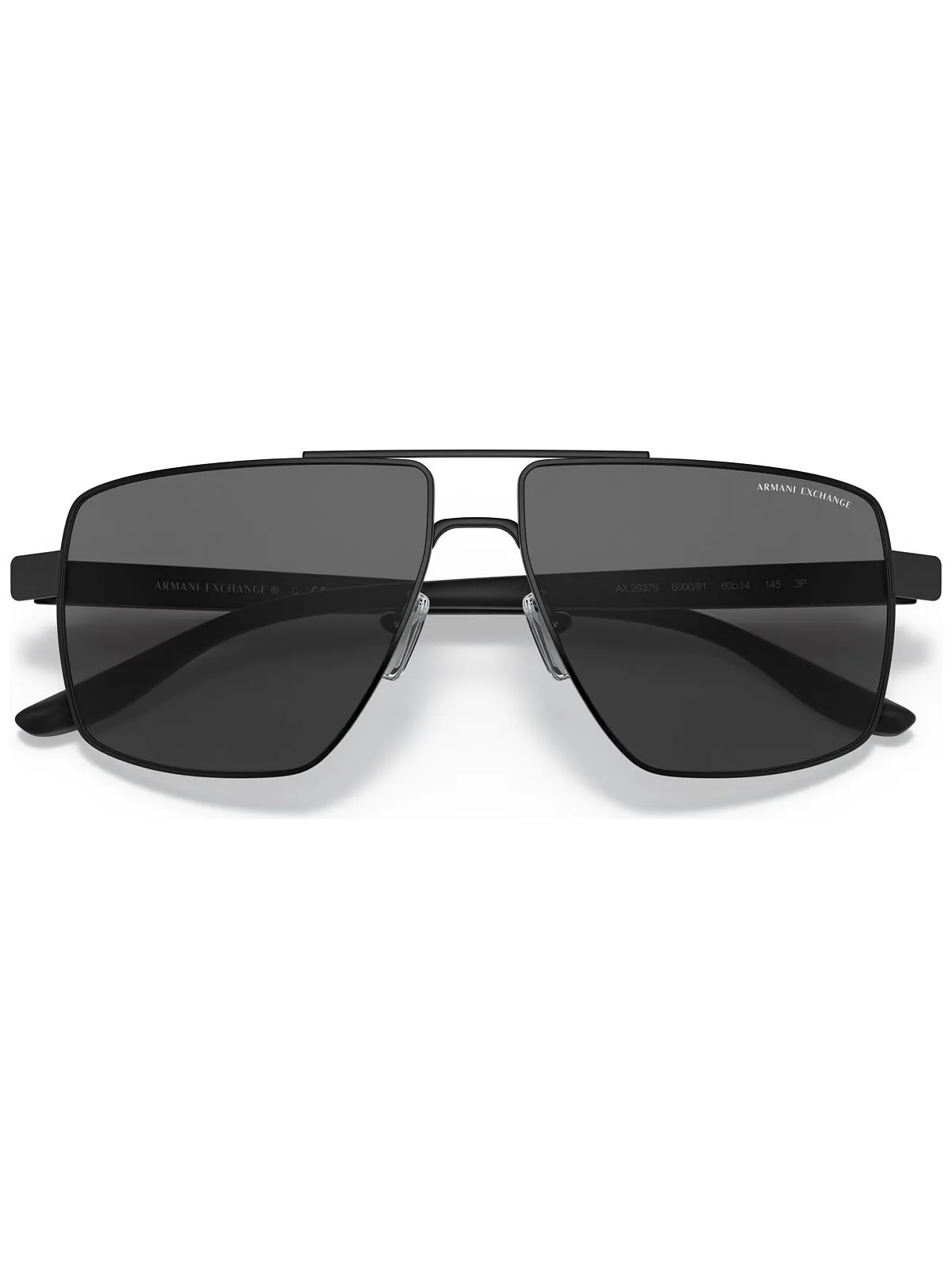 Мужские поляризованные солнцезащитные очки, AX2037S Armani Exchange — изображение 2 из 6, черный