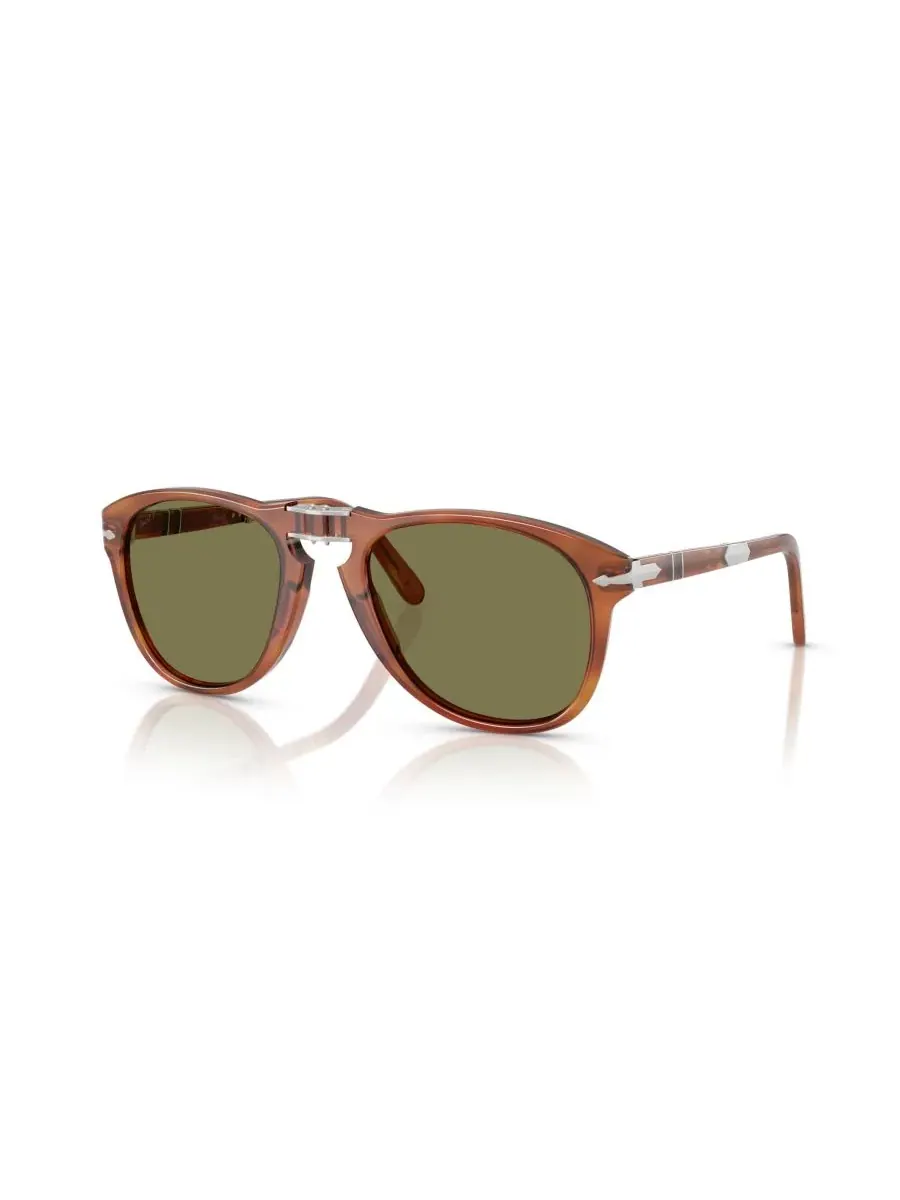 Мужские поляризованные солнцезащитные очки Steve McQueen, PO0714SM Persol, Terra Di Siena