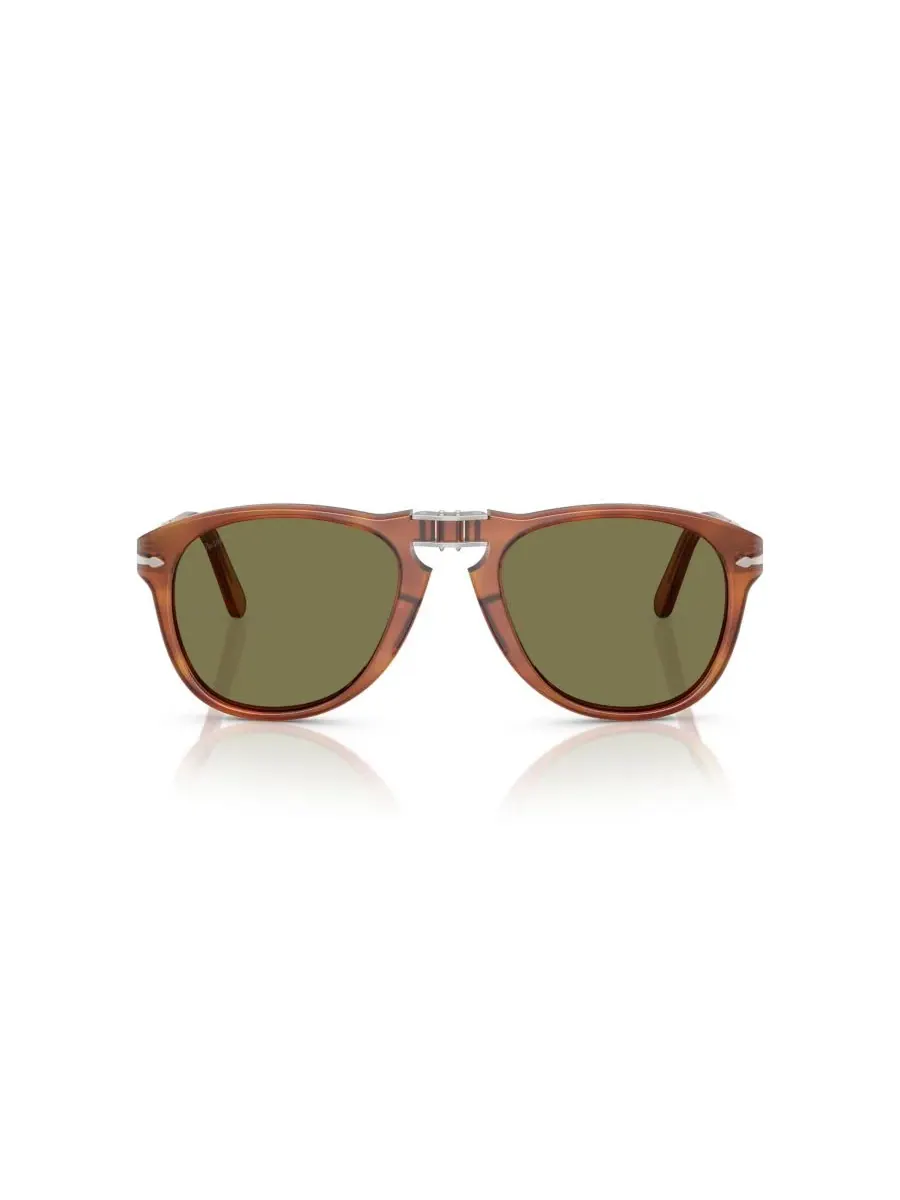 Мужские поляризованные солнцезащитные очки Steve McQueen, PO0714SM Persol, Terra Di Siena — изображение 2 из 10