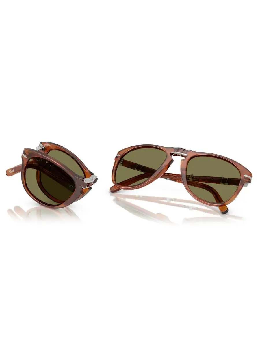 Мужские поляризованные солнцезащитные очки Steve McQueen, PO0714SM Persol, Terra Di Siena — изображение 7 из 10