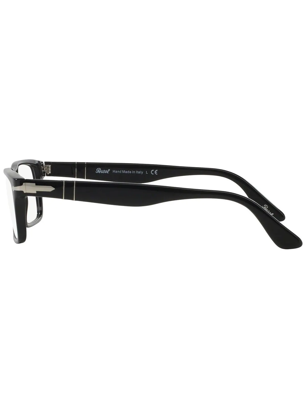 Po3050V Мужские прямоугольные очки Persol — изображение 2 из 4, черный