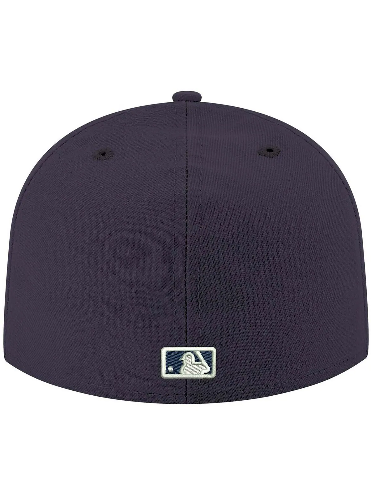 Мужская темно-синяя шляпа с логотипом St. Louis Cardinals белая 59FIFTY приталенная шляпа New Era — изображение 4 из 4