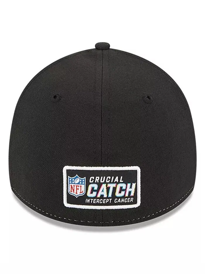 Мужская и женская разноцветная черная кепка Tennessee Titans 2023 NFL Crucial Catch 39THIRTY Flex — изображение 4 из 4