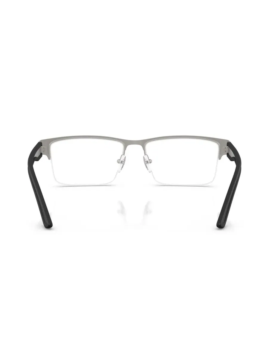 Мужские прямоугольные очки, EA1182 Emporio Armani, Rubber Gunmetal — изображение 2 из 5