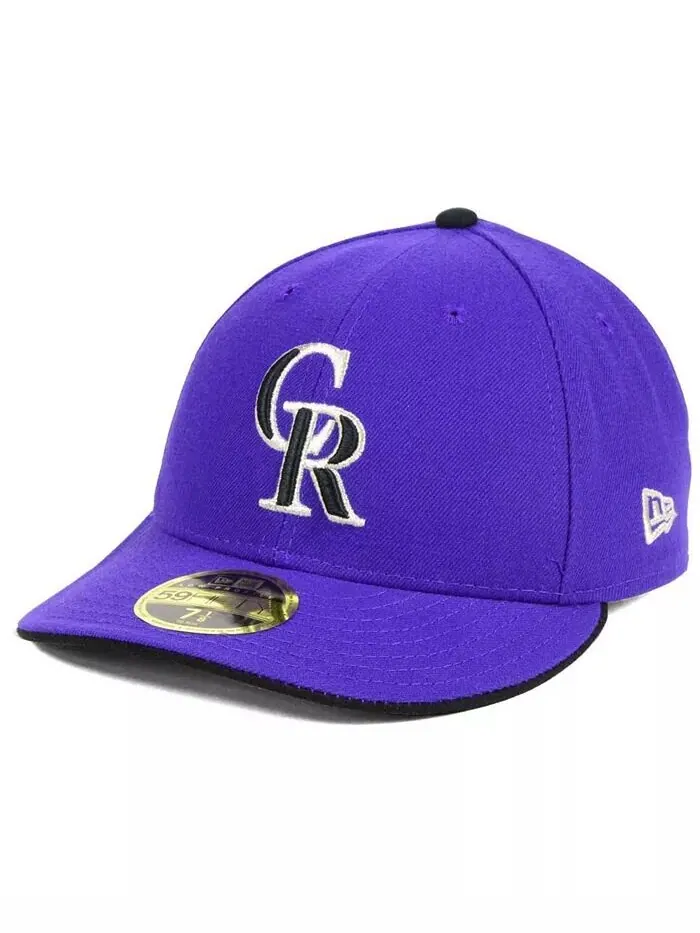 Кепка Colorado Rockies Low Profile AC Performance 59FIFTY New Era