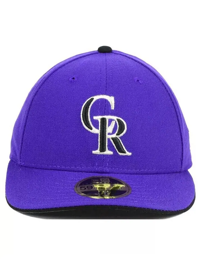 Кепка Colorado Rockies Low Profile AC Performance 59FIFTY New Era — изображение 2 из 6