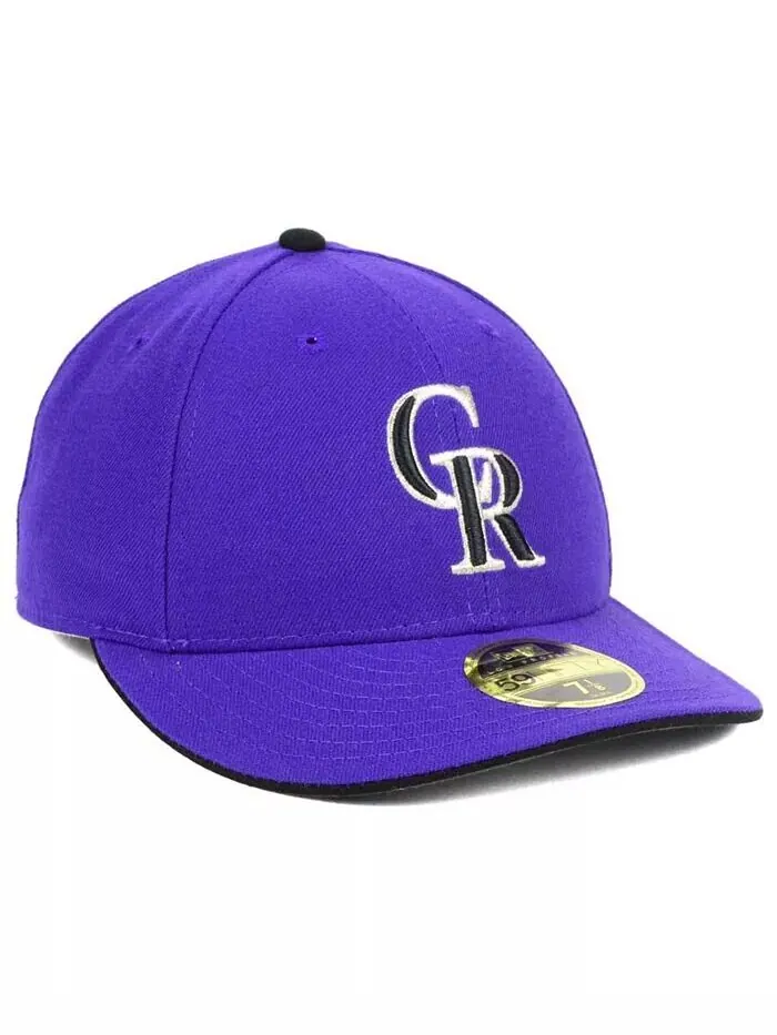 Кепка Colorado Rockies Low Profile AC Performance 59FIFTY New Era — изображение 3 из 6