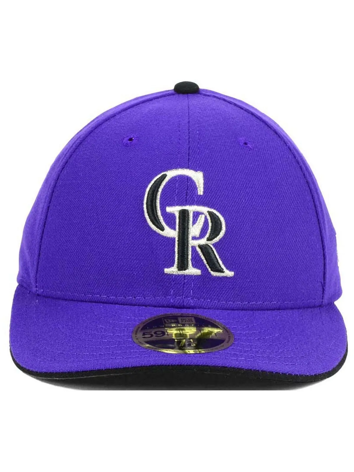 Кепка Colorado Rockies Low Profile AC Performance 59FIFTY New Era — изображение 2 из 6, фиолетовый