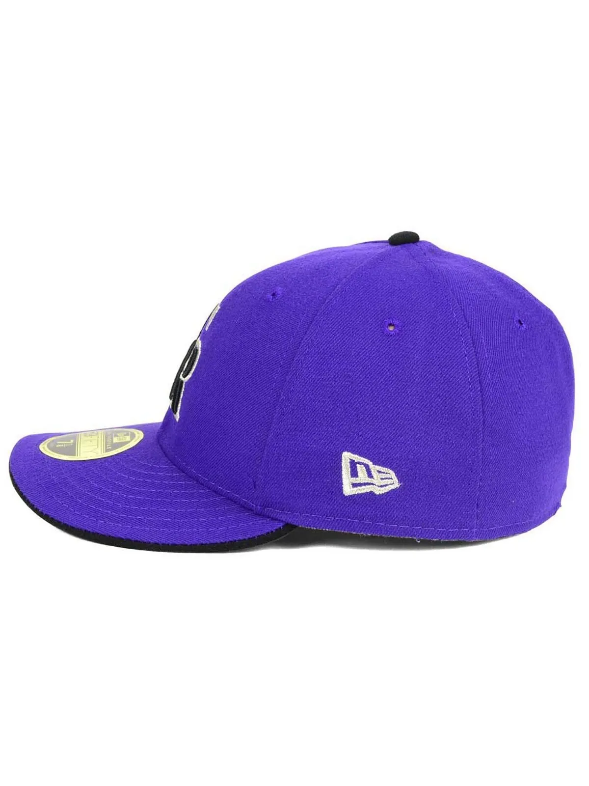 Кепка Colorado Rockies Low Profile AC Performance 59FIFTY New Era — изображение 5 из 6, фиолетовый
