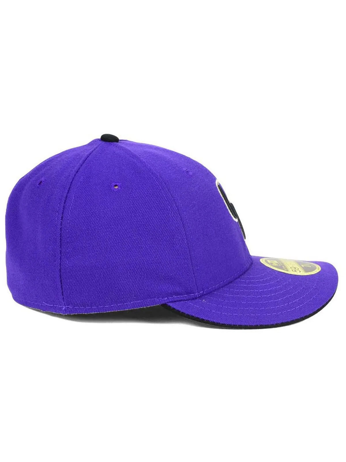 Кепка Colorado Rockies Low Profile AC Performance 59FIFTY New Era — изображение 6 из 6, фиолетовый