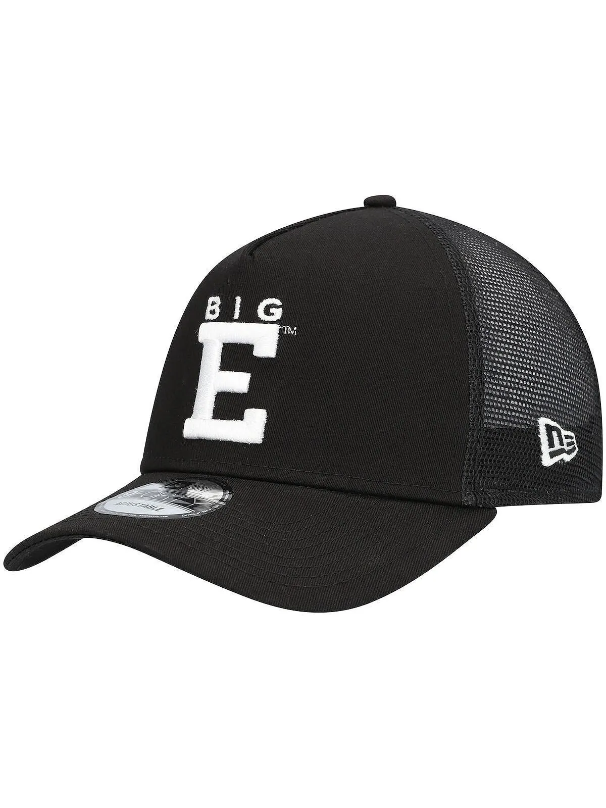 Мужская черная кепка Dale Earnhardt Big E Legends 9FORTY A-Frame Trucker Snapback New Era — изображение 1 из 5, черный
