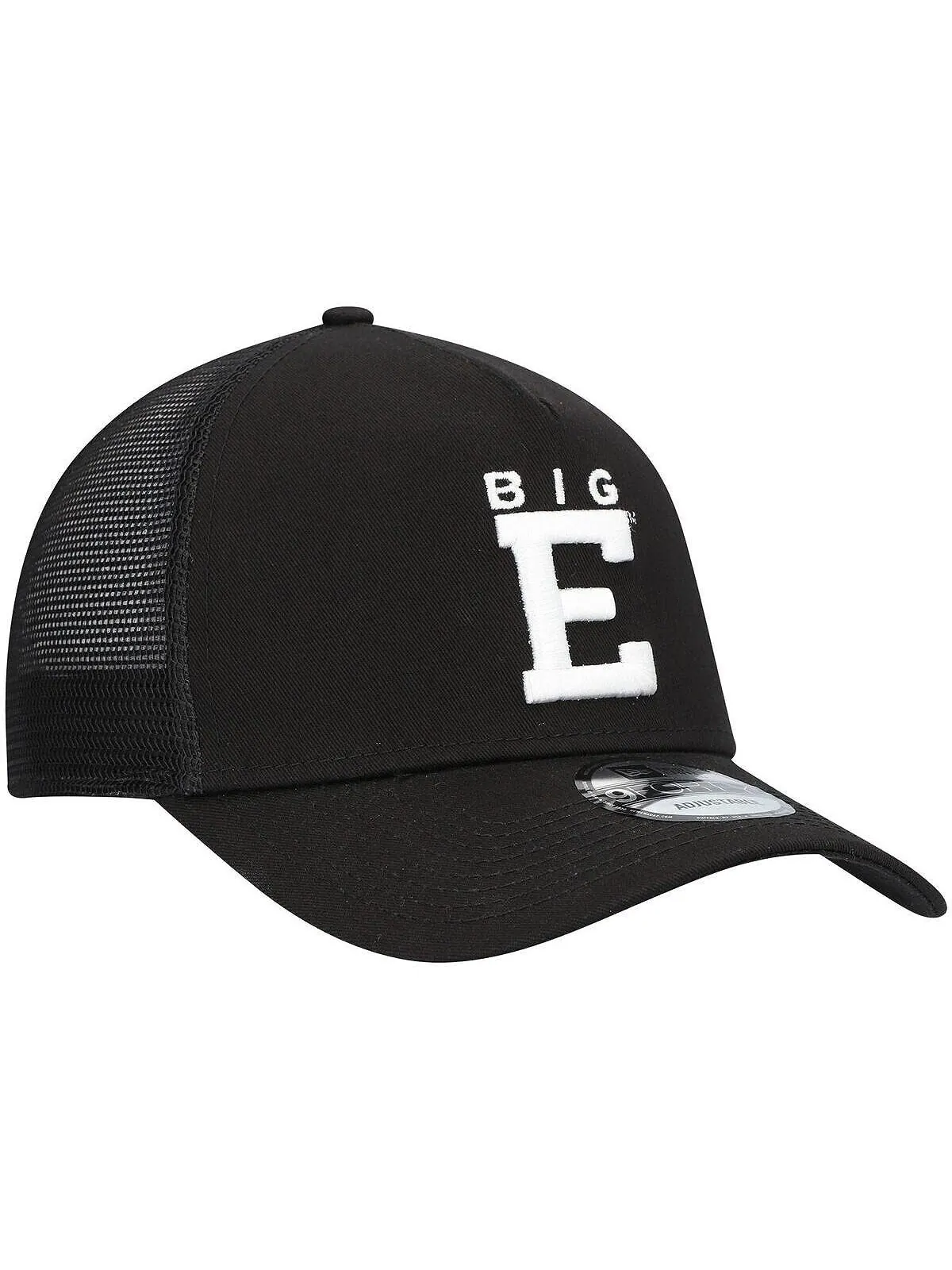 Мужская черная кепка Dale Earnhardt Big E Legends 9FORTY A-Frame Trucker Snapback New Era — изображение 4 из 5, черный